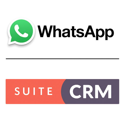 WhatsApp Integration for SuiteCRM - Main product screenshot demonstrating key features and user interface