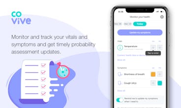 CoVive: COVID19 assessment & monitoring gallery image