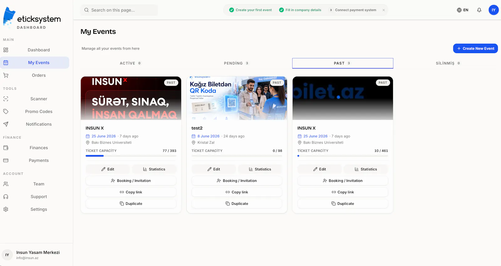 eticksystem — Create&Sell Event Tickets screenshot 3