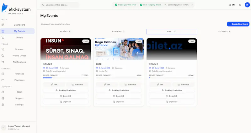 eticksystem — Create&Sell Event Tickets screenshot 3