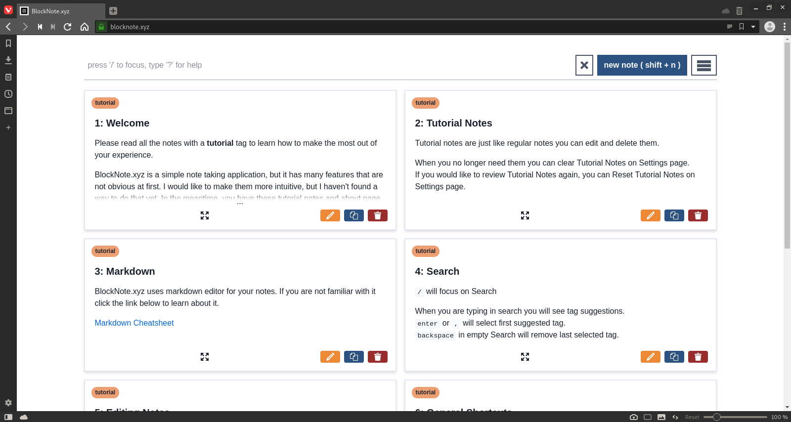 BlockNote gallery image