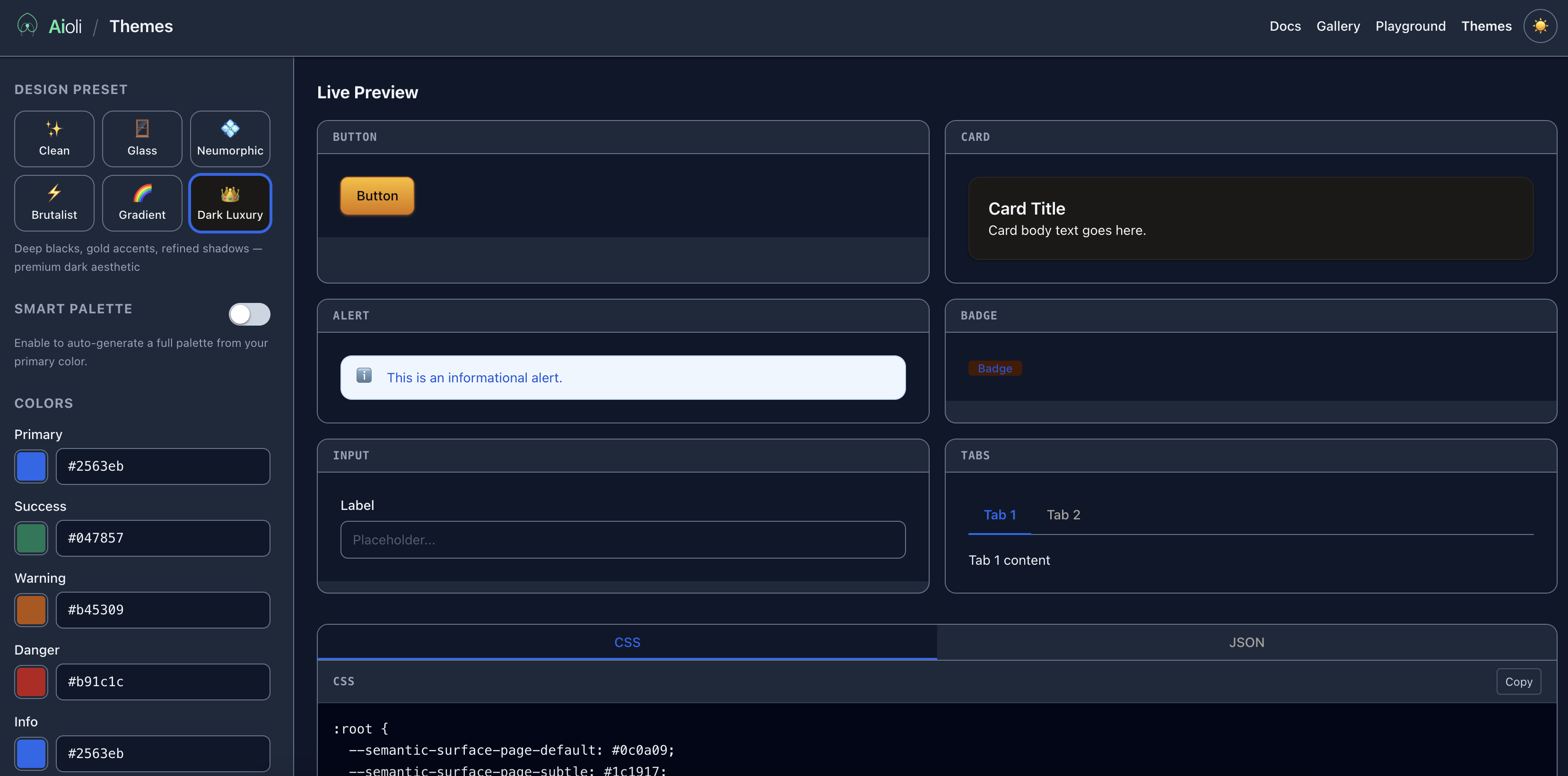 Aioli - Screenshot 3 showing product features and functionality