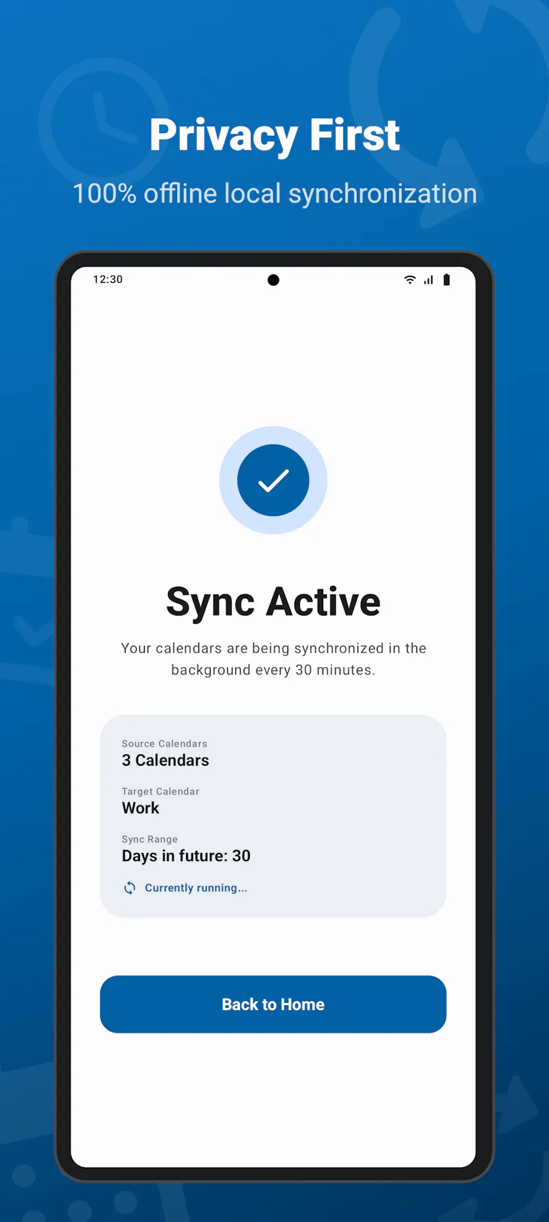 Simple Calendar Sync screenshot 6