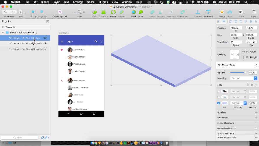 Sketch Isometric Plugin Image