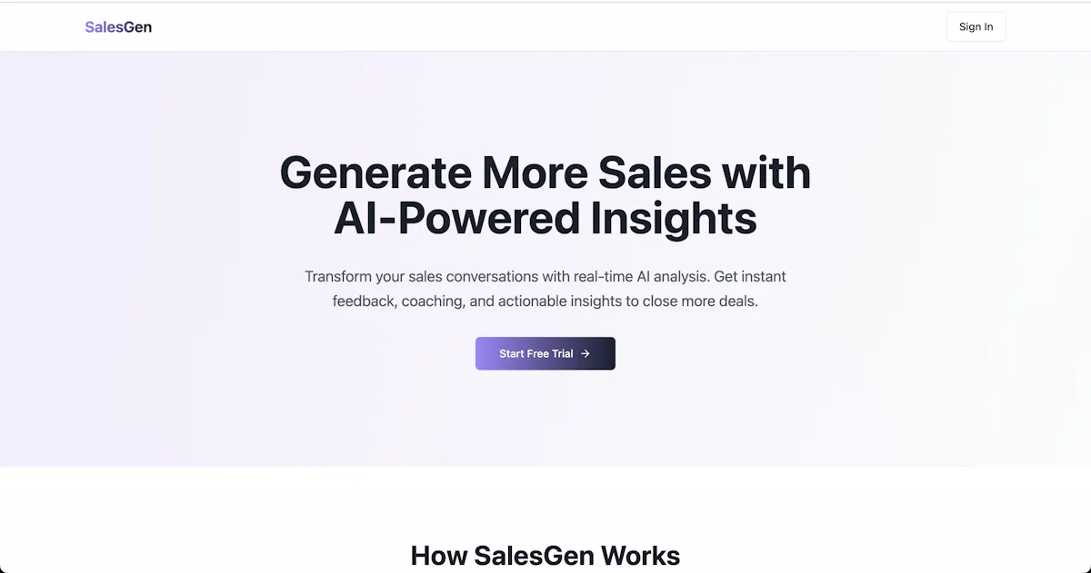SalesGen