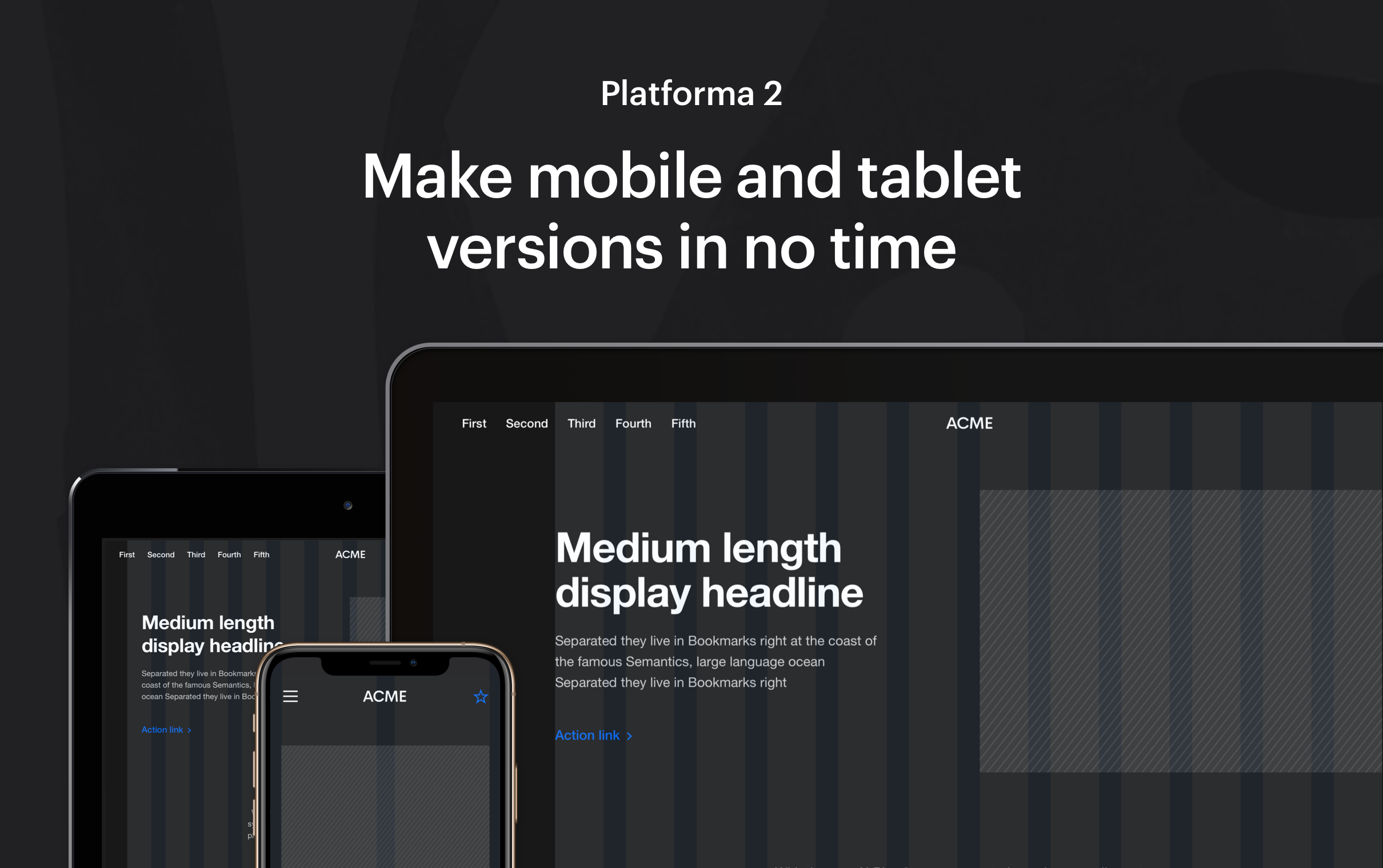 Platforma Wireframe Kit Image