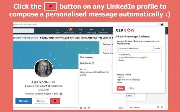 LinkedIn Messenger Assistant V2 gallery image