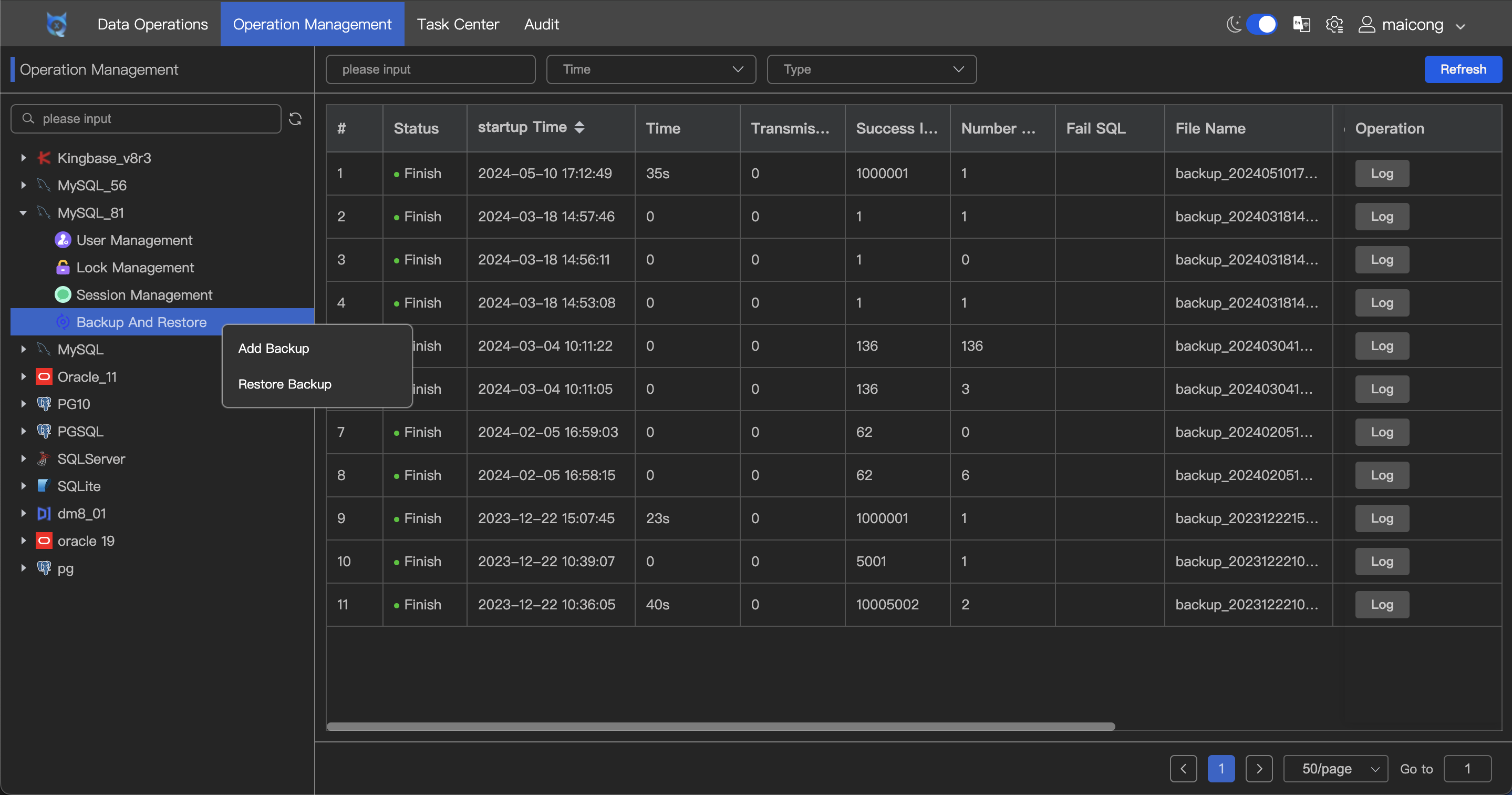 وسائط sqlynx - أريد إنشاء أداة SQL ذات المستوى العالمي. 5