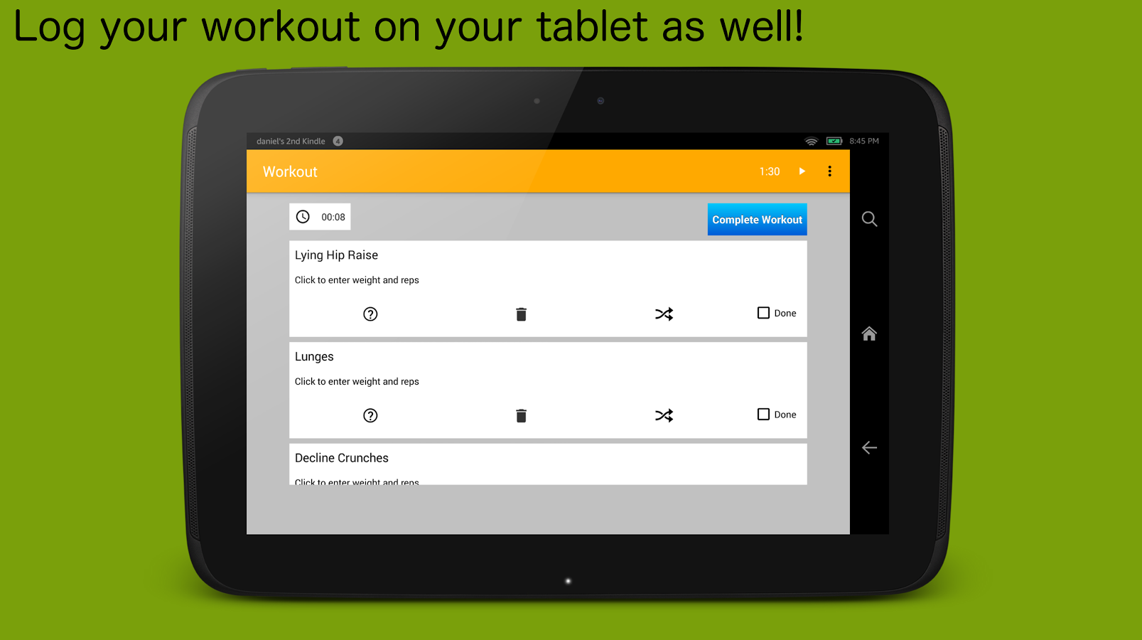 Random Workout Generator (RWG) Weight & Cardio Training gallery image