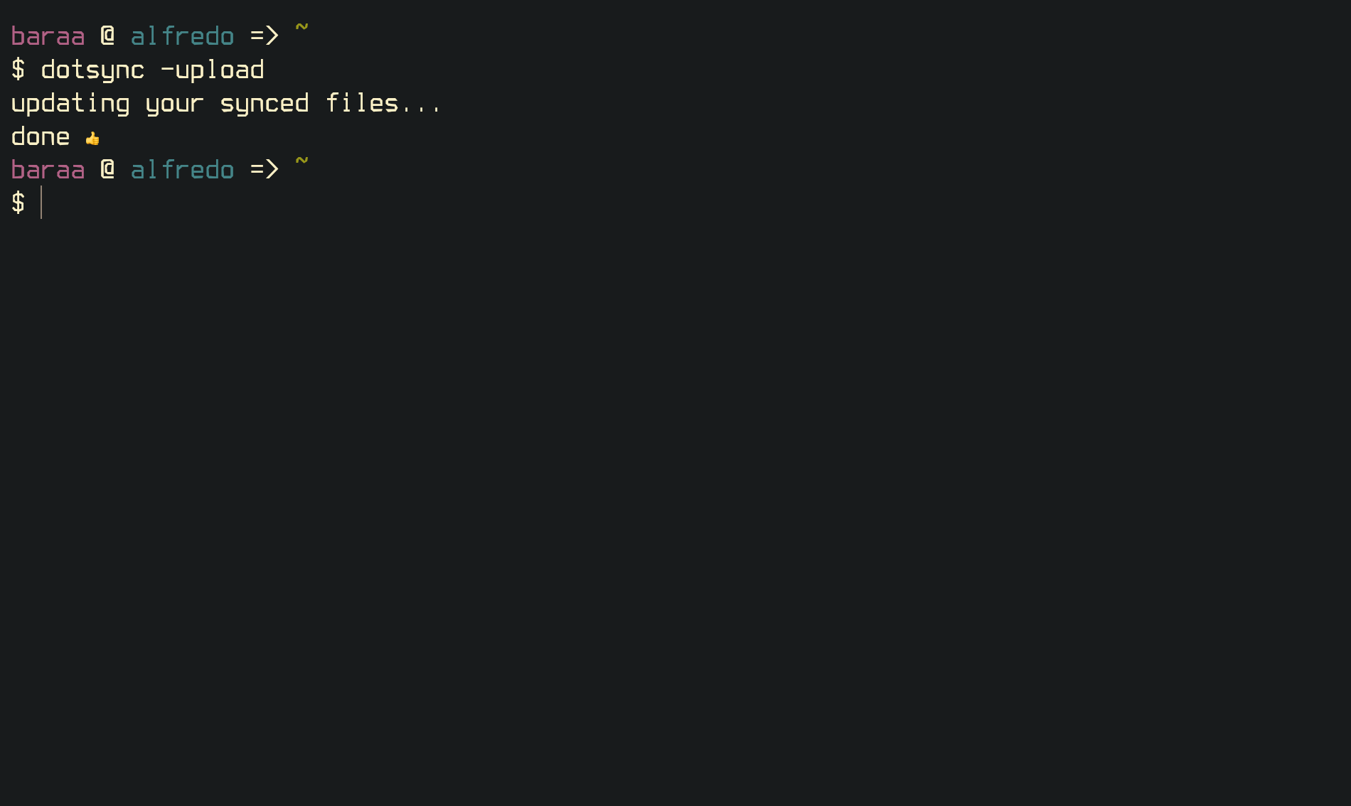 DOTSYNC - Ein einfacher und prägnanter Dotfiles -Synchronisator Medien 6