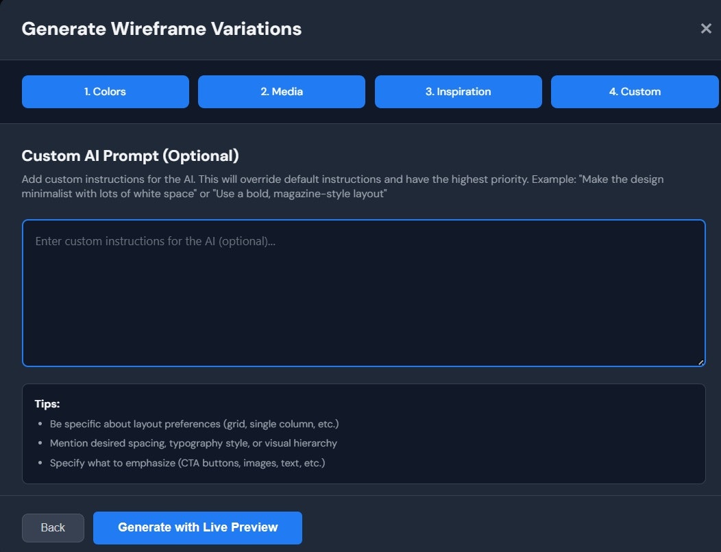 Wireframable gallery image