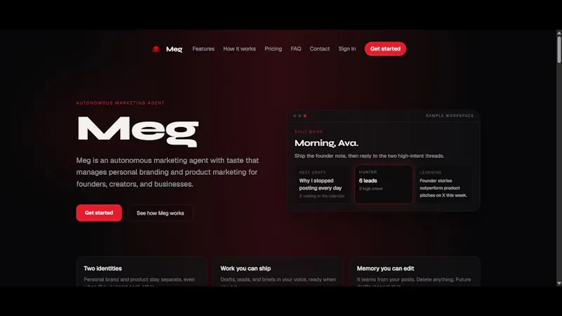 Meg screenshot 1 (video preview)