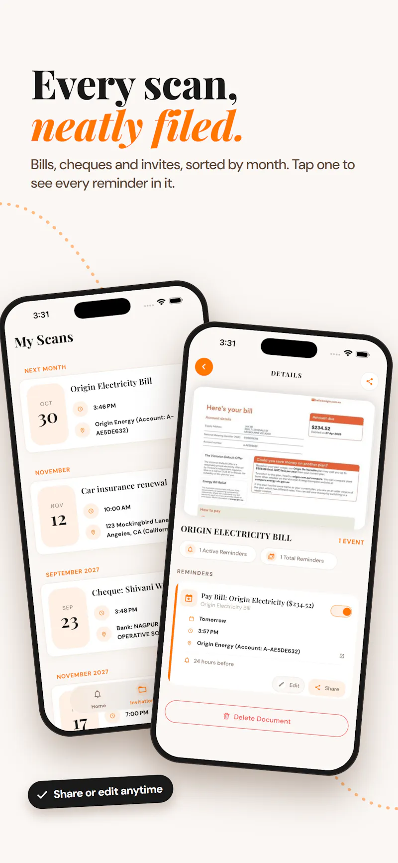 Invited - AI Reminder Scanner screenshot 7