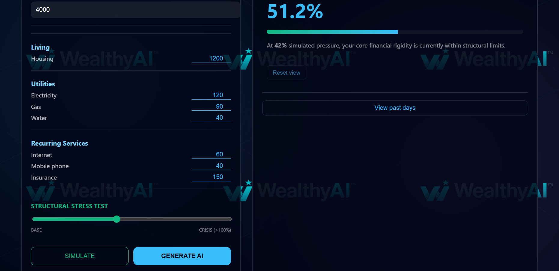 WealthyAI ⧈ gallery image