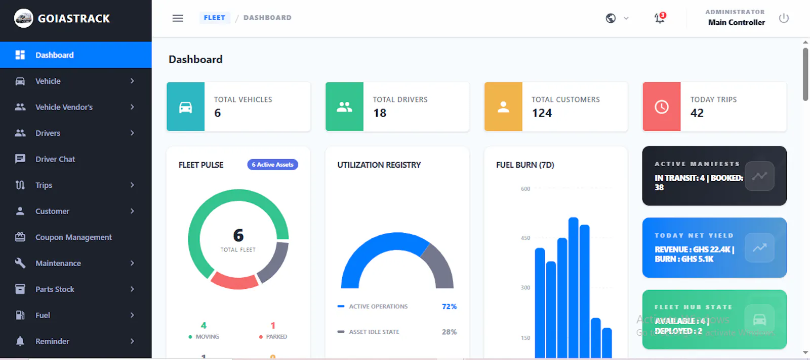 Logistics Software screenshot 2