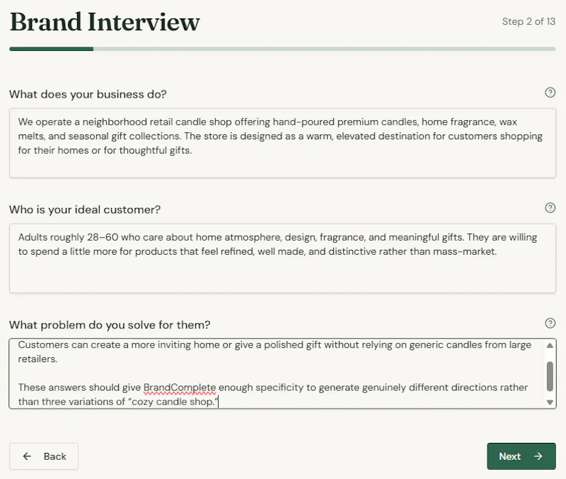 BrandComplete screenshot 3