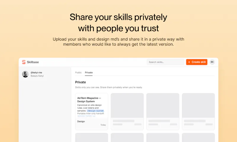 SkillBase screenshot 1