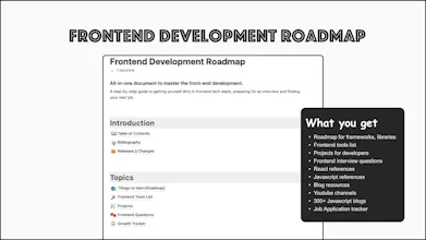 Ultimate Frontend Development Roadmap gallery image