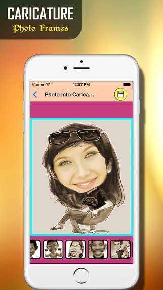 Face Caricature - Cartoon Maker | iOS gallery image