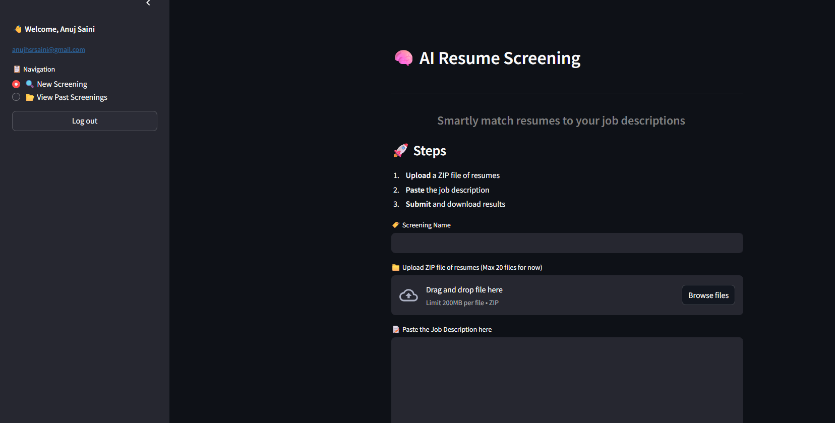 AI Resume Screener gallery image