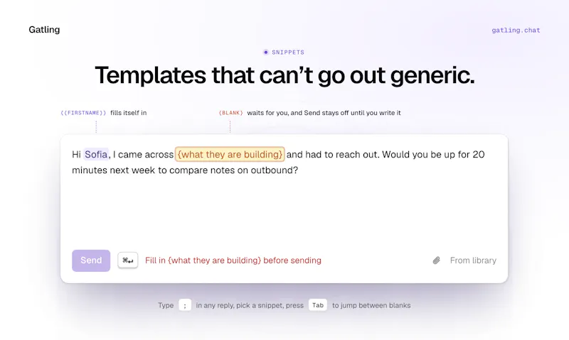 Gatling.chat screenshot 6