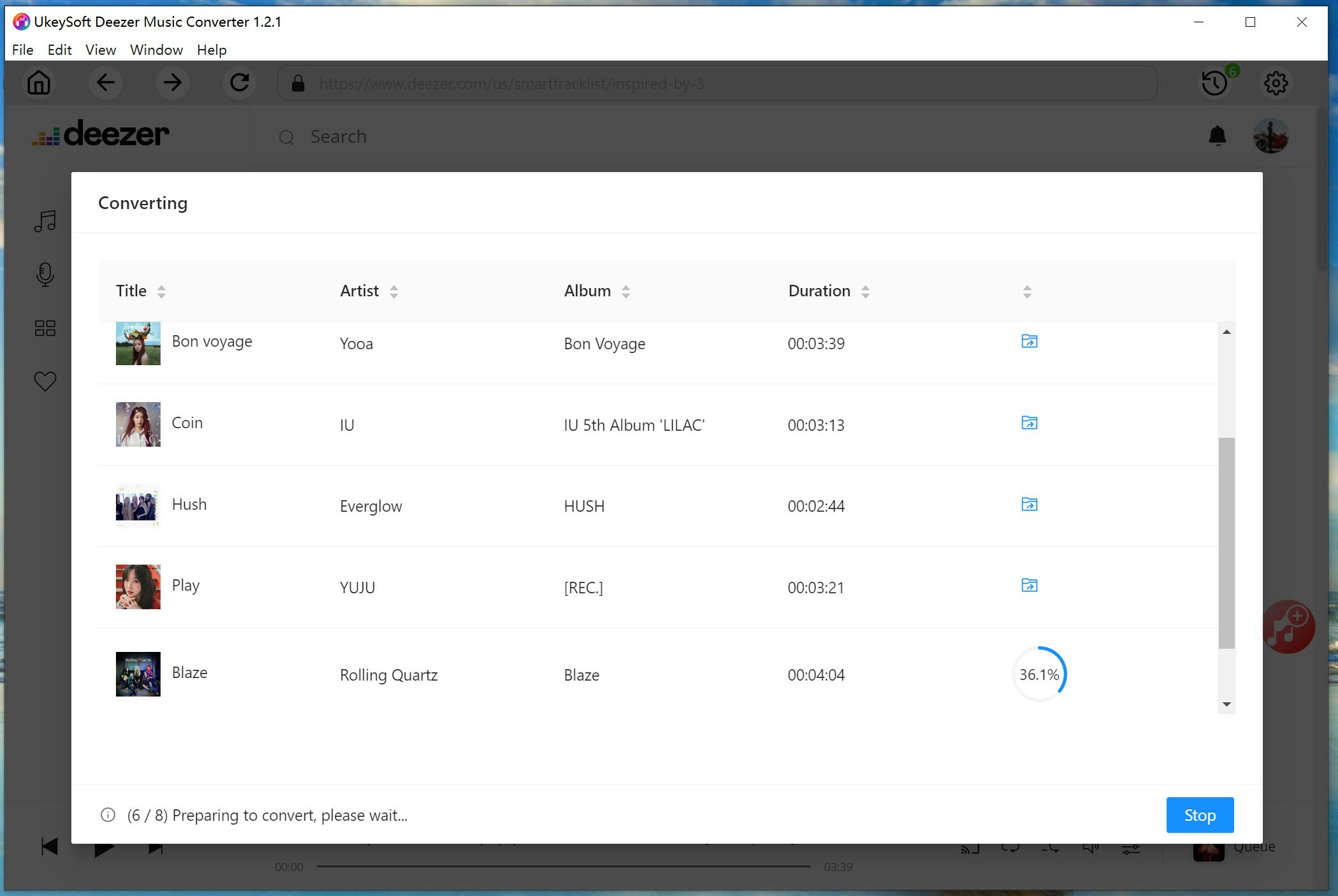 UkeySoft Deezer Music Converter media 5