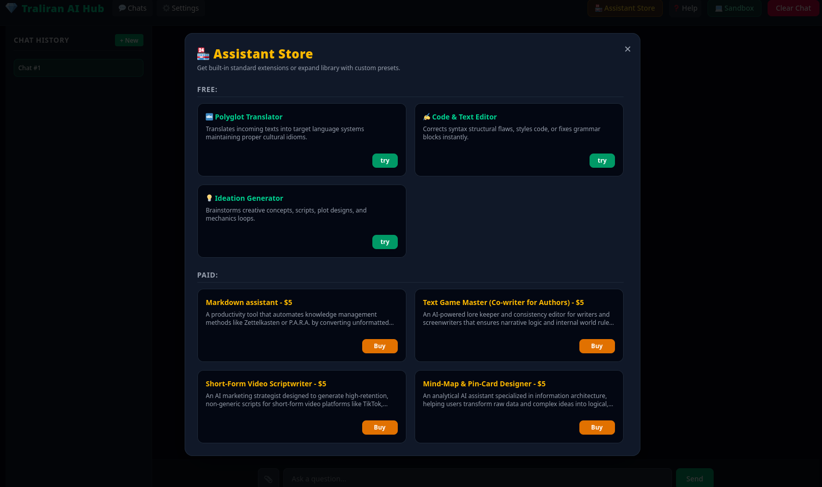Traliran AI Hub gallery image