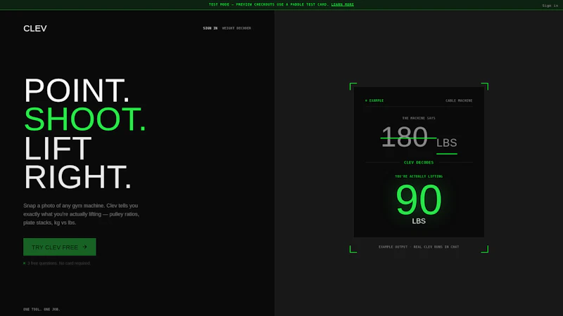 Clev screenshot 1
