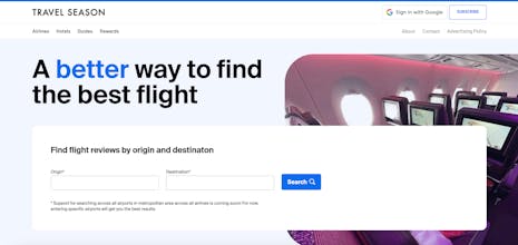 Travel Season Flight Reviews gallery image