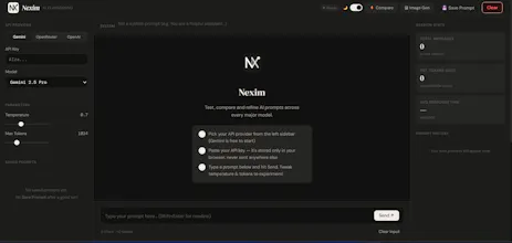 Nexim - AI Playground gallery image