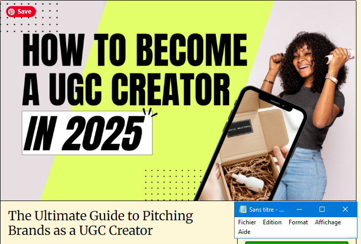 Le guide pour lancer des marques UGC Créateur