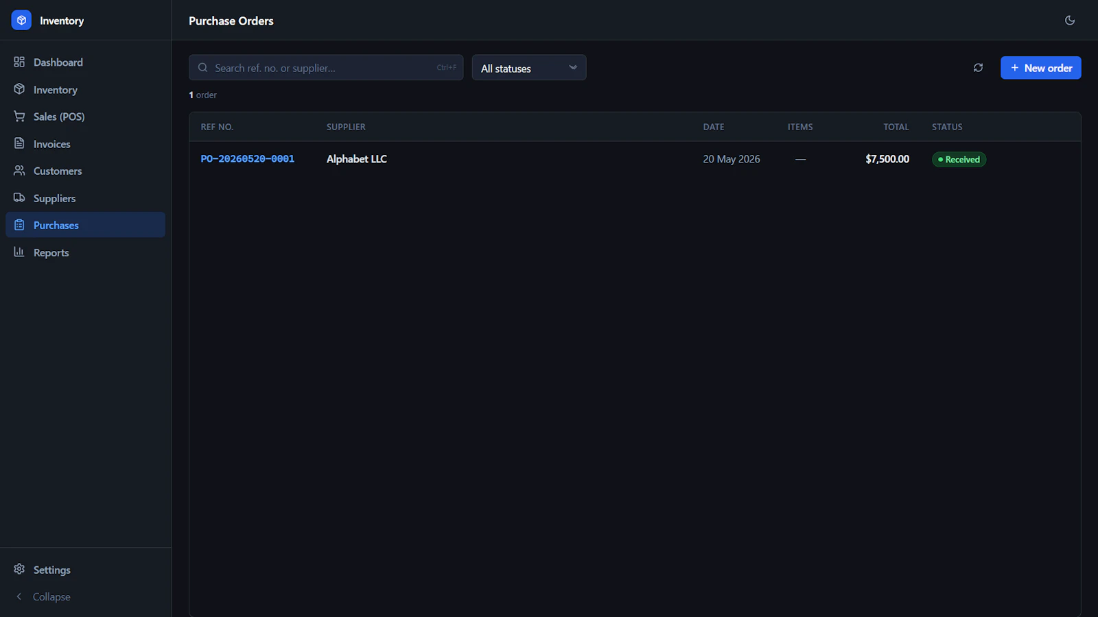 Inventory Manager POS Stock Control App screenshot 2