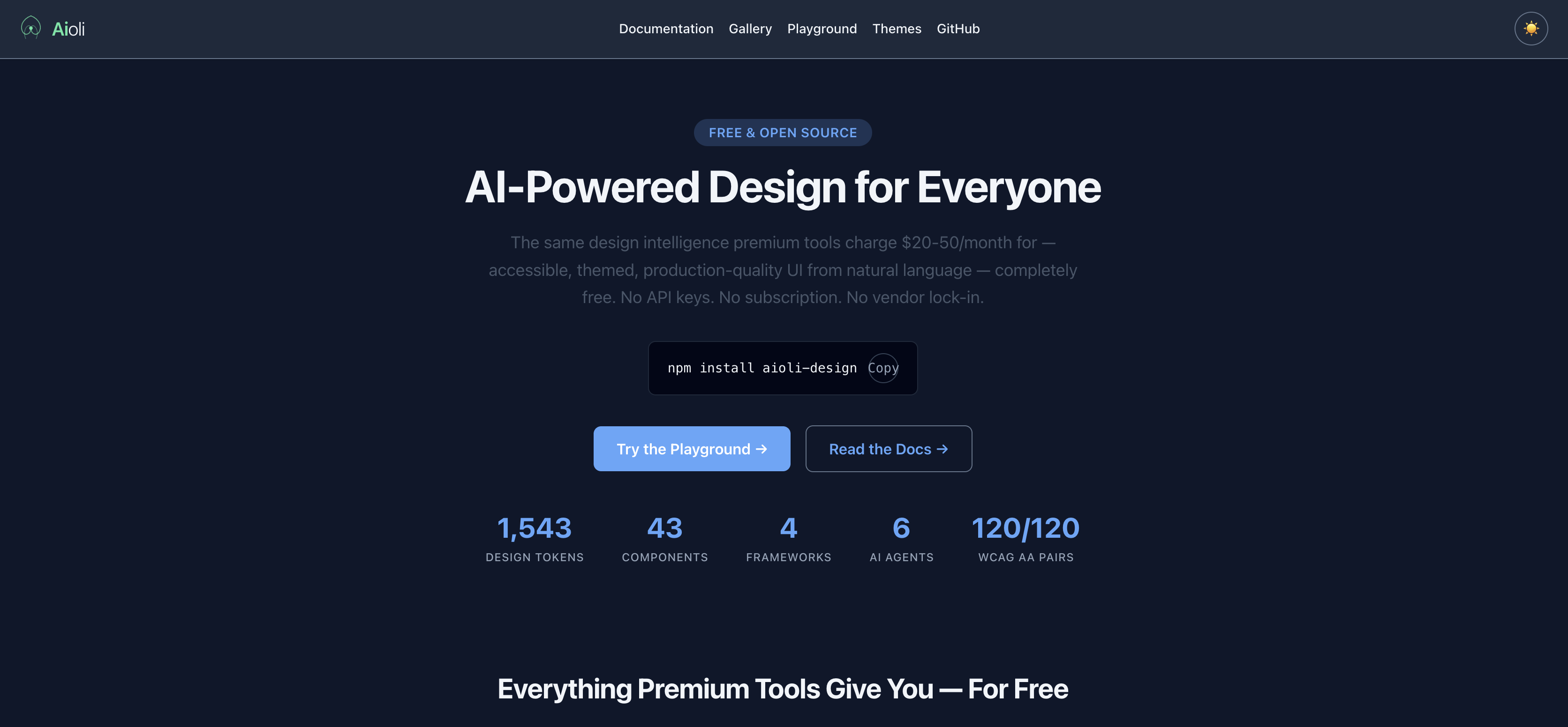 Aioli - Main product screenshot demonstrating key features and user interface
