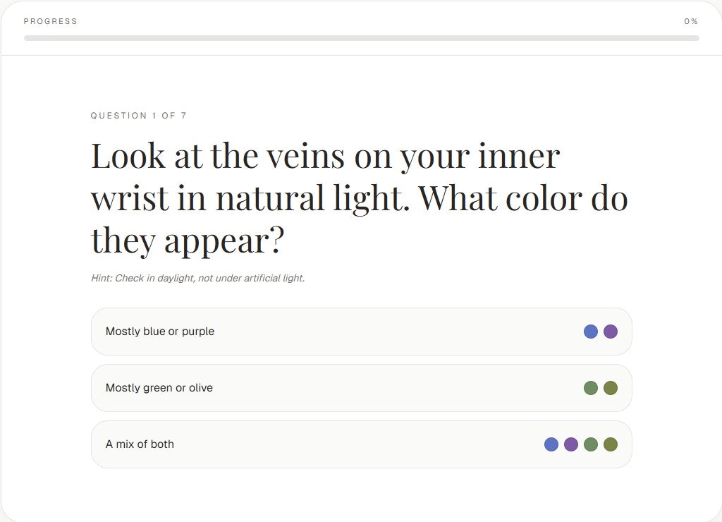 Willow & Thread Color Analysis Quiz gallery image