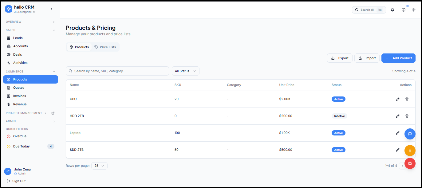 HelloGrowthCRM gallery image