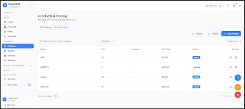 HelloGrowthCRM gallery image