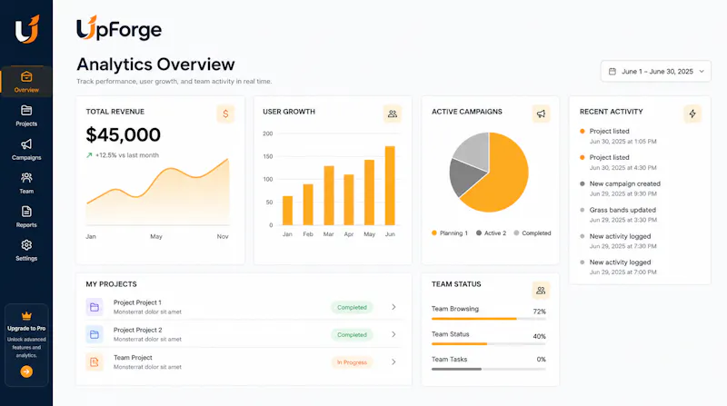 UpForge screenshot 3