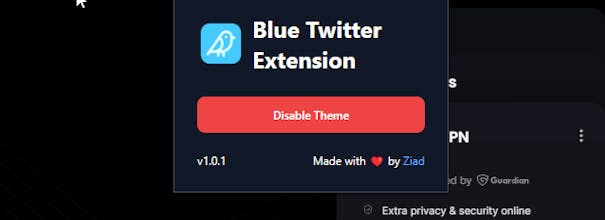 Blue Twitter gallery image