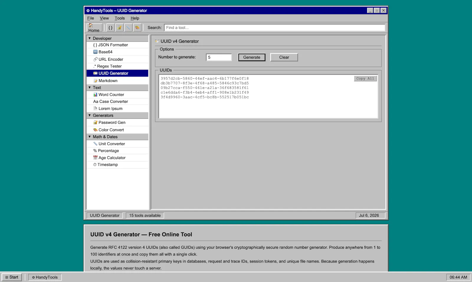 HandyTools screenshot 6