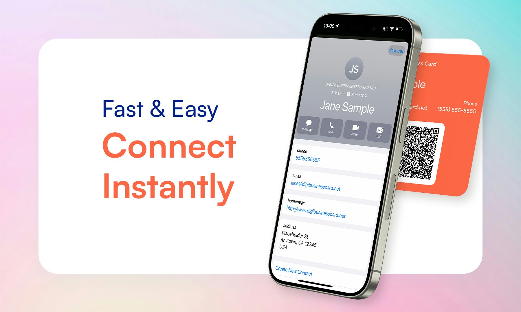 Digi Kart Kartı - Hızlı bağlanın, Smart'ı dijital kartvizitinize bağlayın medya 5