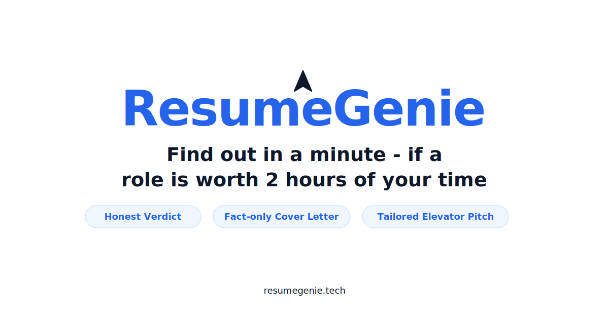 ResumeGenie gallery image