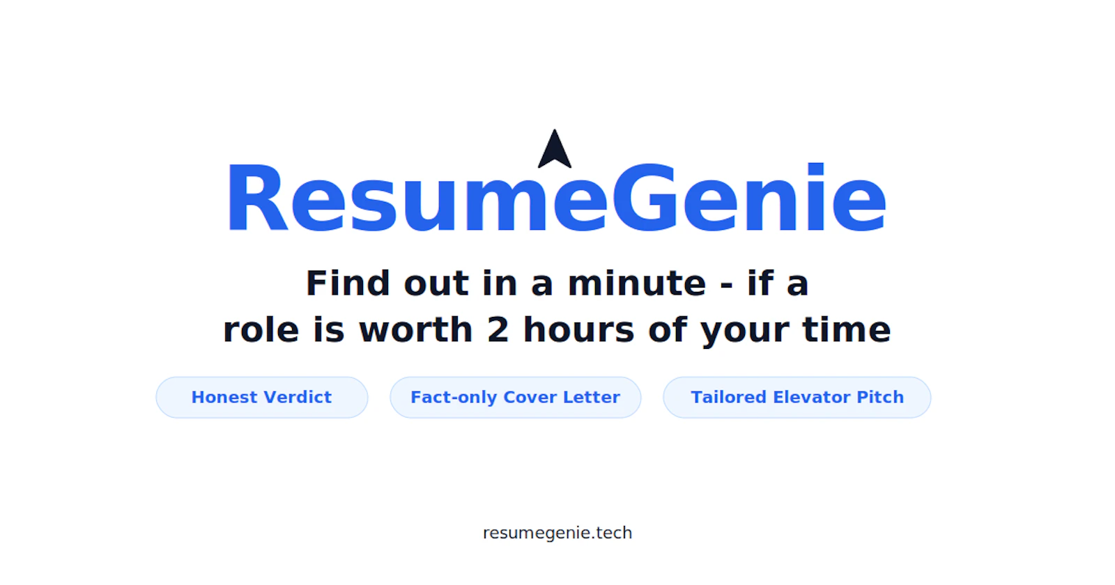 ResumeGenie screenshot 1