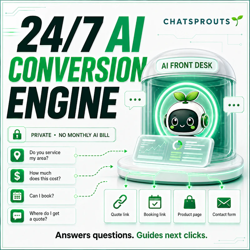 ChatSprouts: Private AI Front Desks screenshot 2