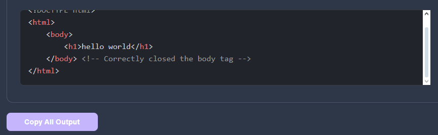 AI code fixer gallery image