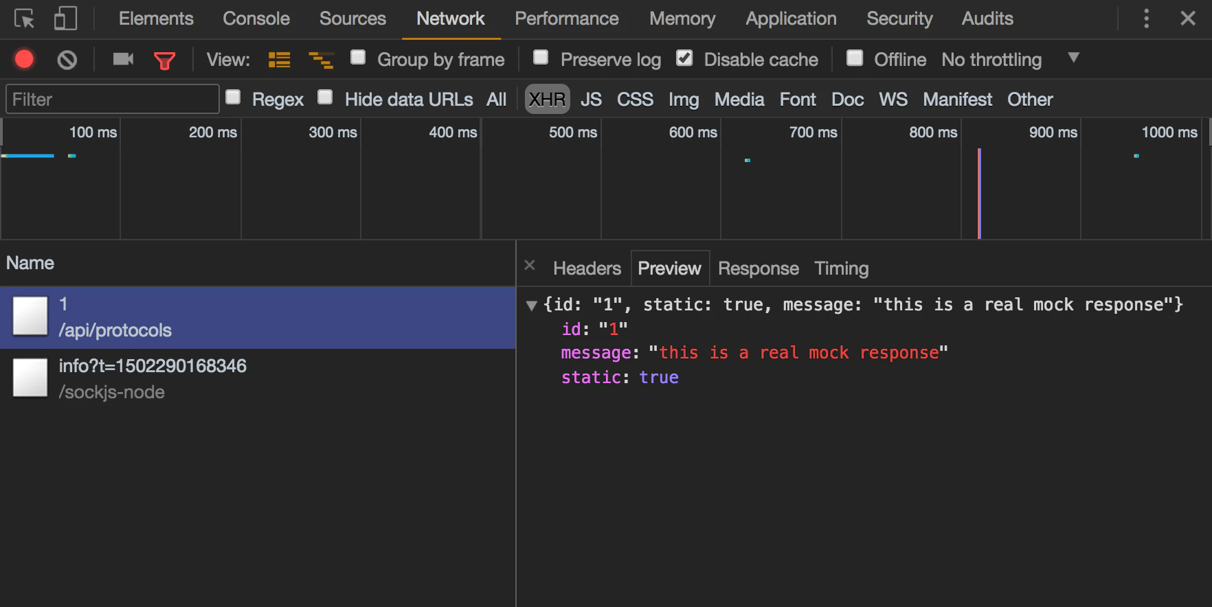 Connect API Mocker
