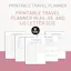 Printable Travel Planner Checklist