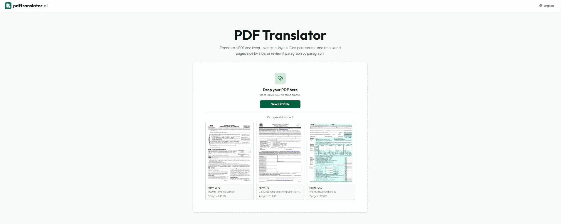 PDF Translator AI gallery image