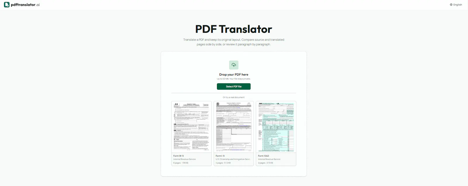 PDF Translator AI screenshot 2