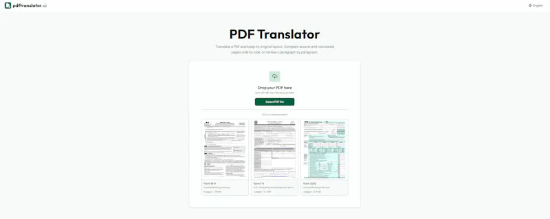 PDF Translator AI screenshot 2