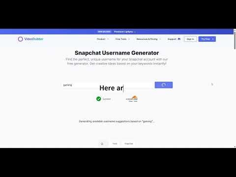 Snapchat Username Generator gallery image